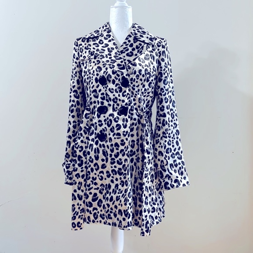 Helene Berman leopard Light Coat